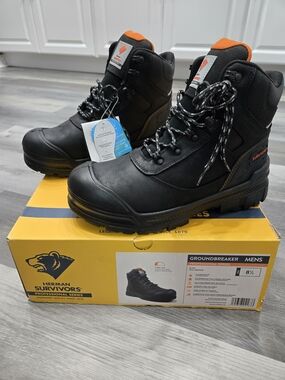 Herman Survivors Men's Groundbreaker Steel Toe Work Boots